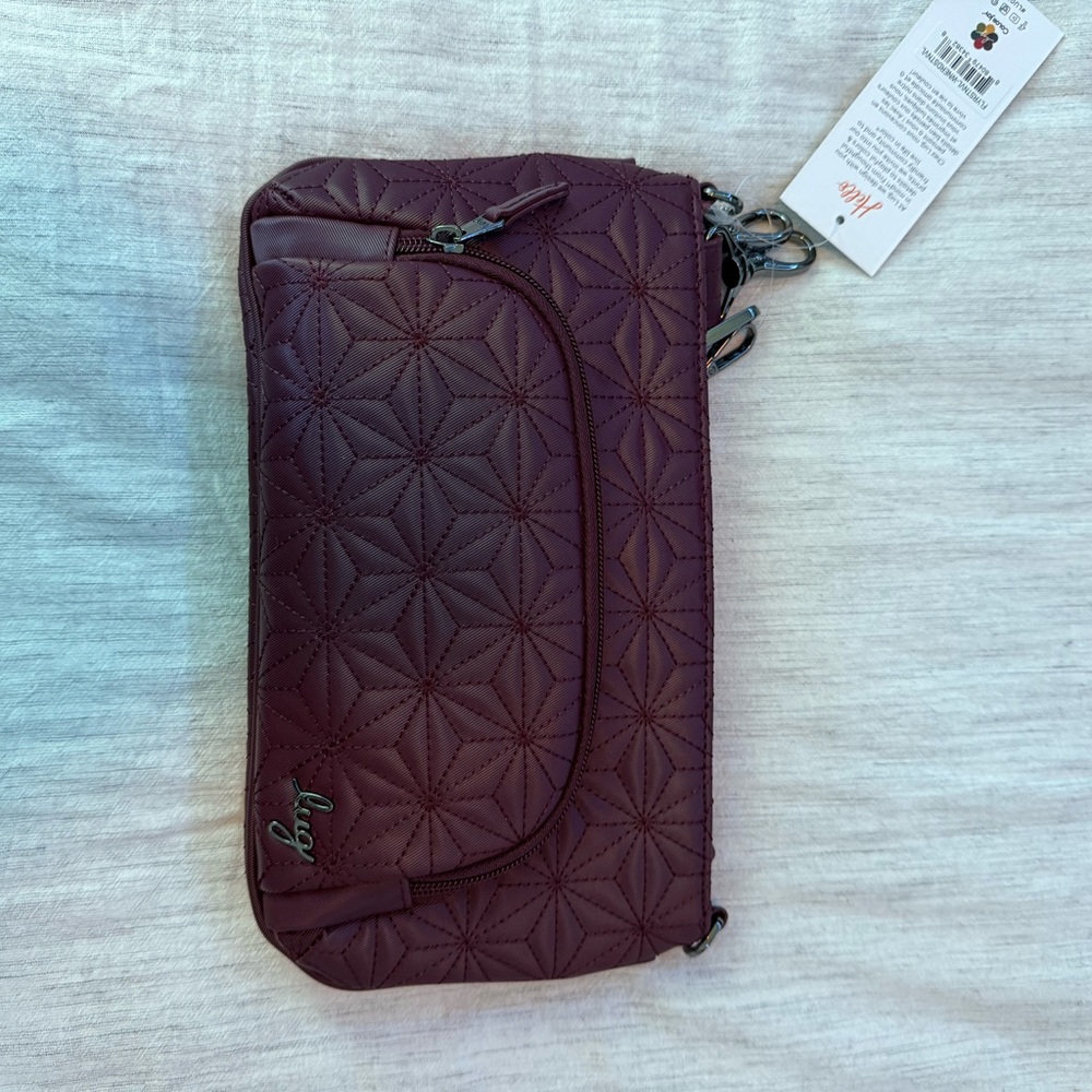 Flyer Matte Luxe VL Convertible Crossbody Bag